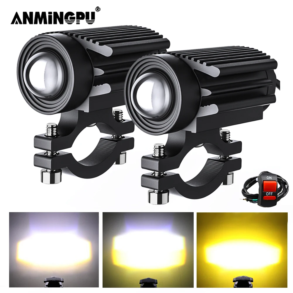 Motorcycle LED Light motorcycle accessories Fog spotlights auxiliary