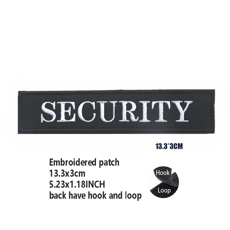 Embroidered LIVESTOCK AGENT Magic Badge Patch with Personality and Morale Appeal
