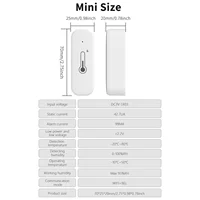 Tuya WiFi Temperature Humidity Sensor Smart Life Remote Monitor Thermometer Hygrometer Smart Home Work with Alexa Google Home - Image 6