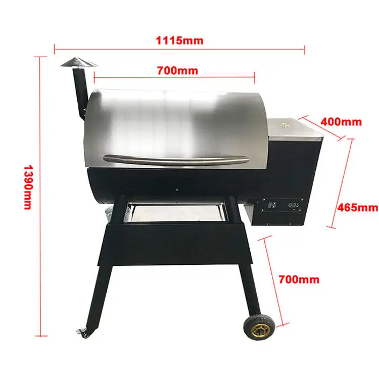 

Accessories Stainless Steel Charcoal Stove Wood Pellet Grills Smokeless Indoor Stove Top Bbq Grill