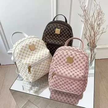 Borsa da donna Borsa a tracolla a spalla singola Zaino a doppia spalla Zaino per il tempo libero di grande capacità abbinato alla moda
