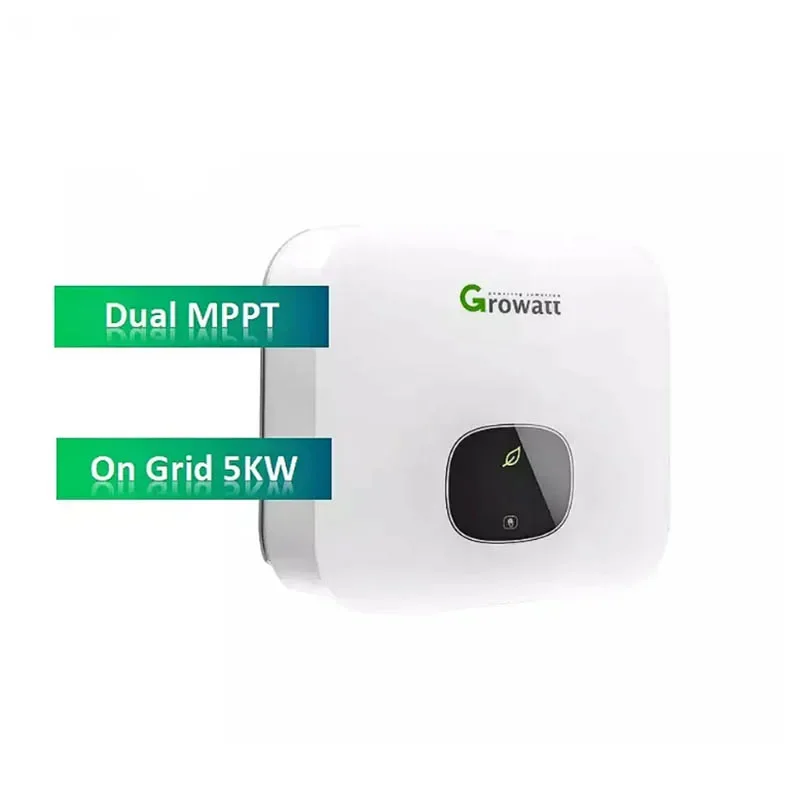 Growatt 5Kva Onduleurs Solaires Wide Mppt Range Di Tensione 5000W Dual Mpp Tracker Inverter Per Gnec35Enerji Sistemleri