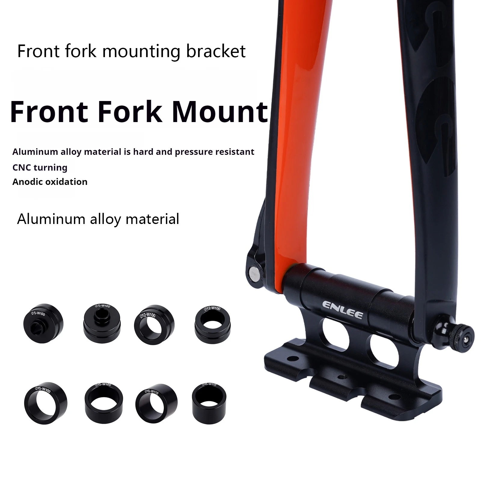 Bicycle Fork Racks Car Roof Carrying Mount Quick Release Bucket Shaft Car Parking Racks Bicycle Fork Mount bicycle parts