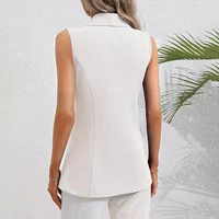 Women’s Fashion Solid Single-Breasted Waistcoat Vest 2