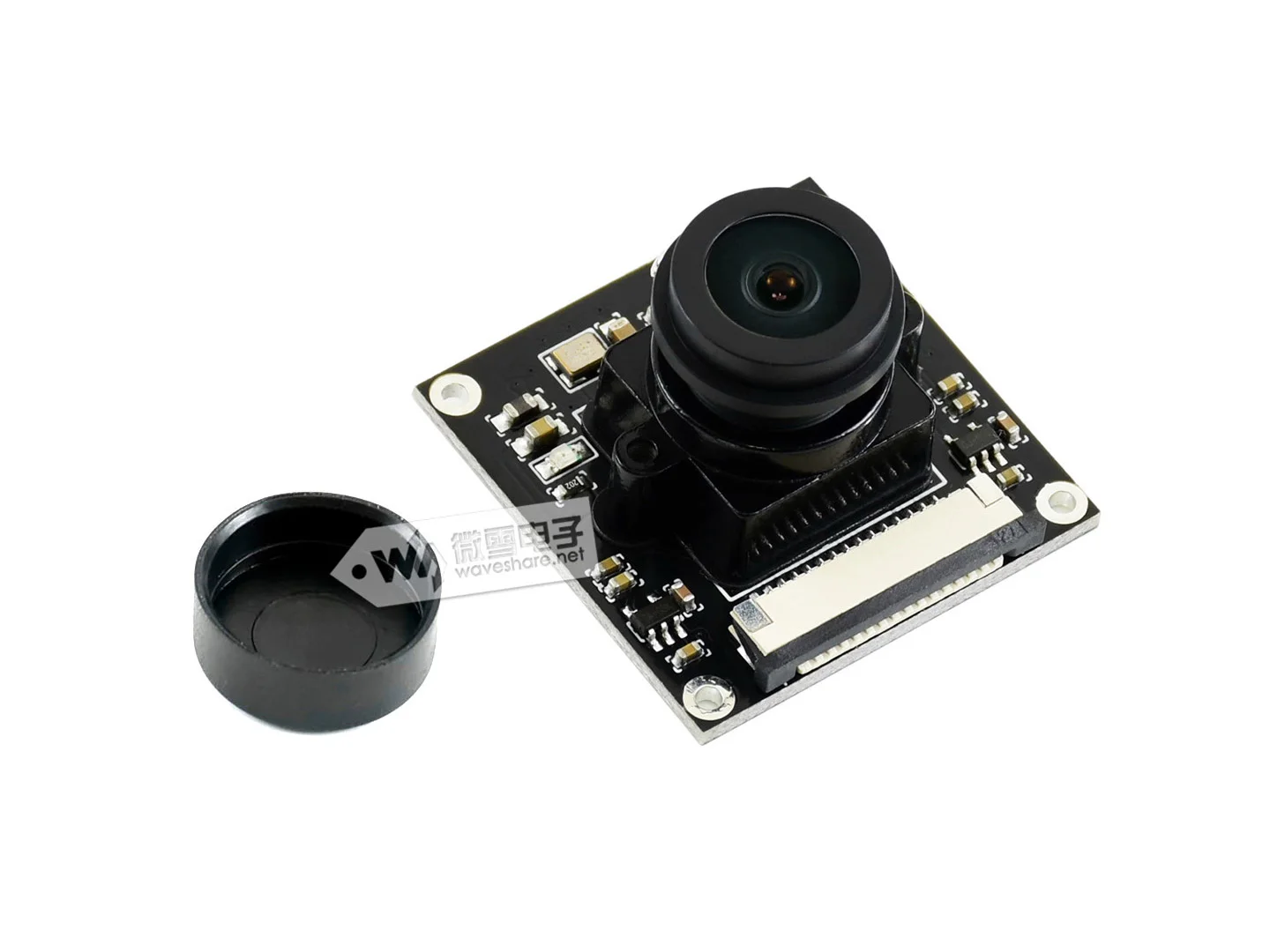 Fotocamera Imx219-170, Applicabile Per Jetson Nano, 8 Megapixel, 170 Fov, Compatibile Con Schede Raspberry Pi E Jetson Nano Series