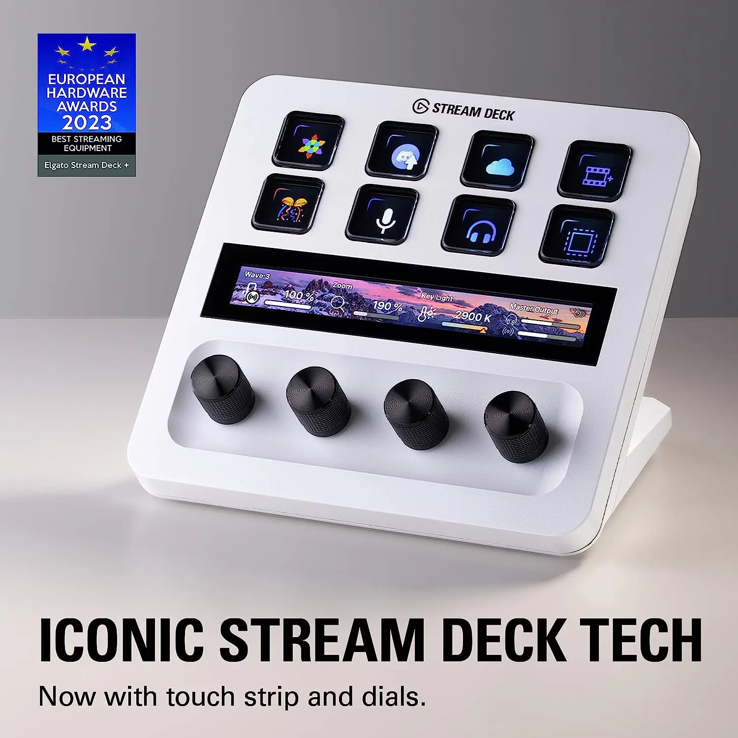 Original Elgato Stream Deck +, Audio Mixer, Production Console And Studio  Controller For Content Creators, Streaming, Gaming, - Auxiliary Devices -  AliExpress