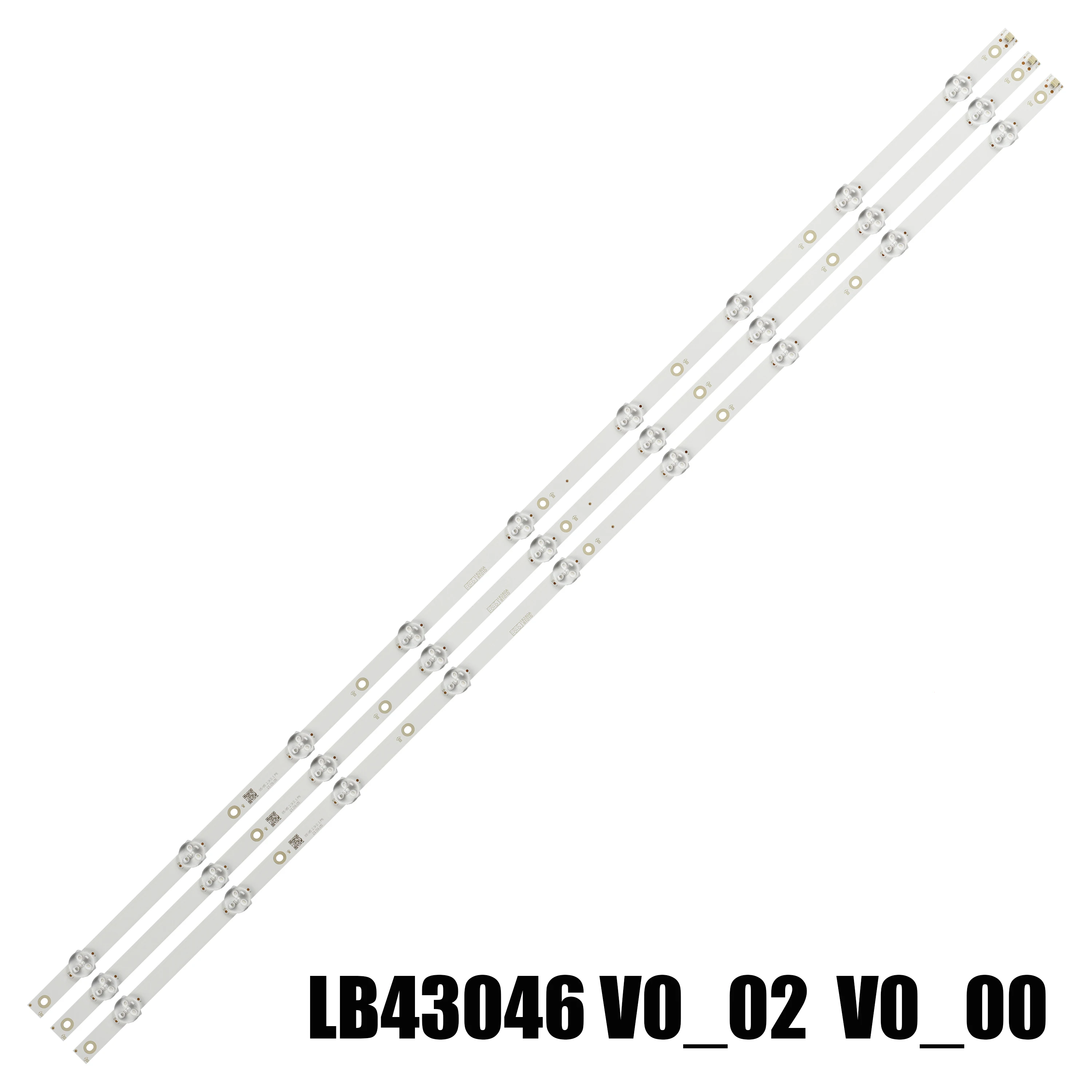 Tira de Luz de Fundo Led para Phili Lâmpada para tv 43 43pfs5803 12 Lb43046 v0 _ 02 v0 _ 00 43pfs5823 12 Lc430duy sh a1 Tpt430h3 - Imagem 3