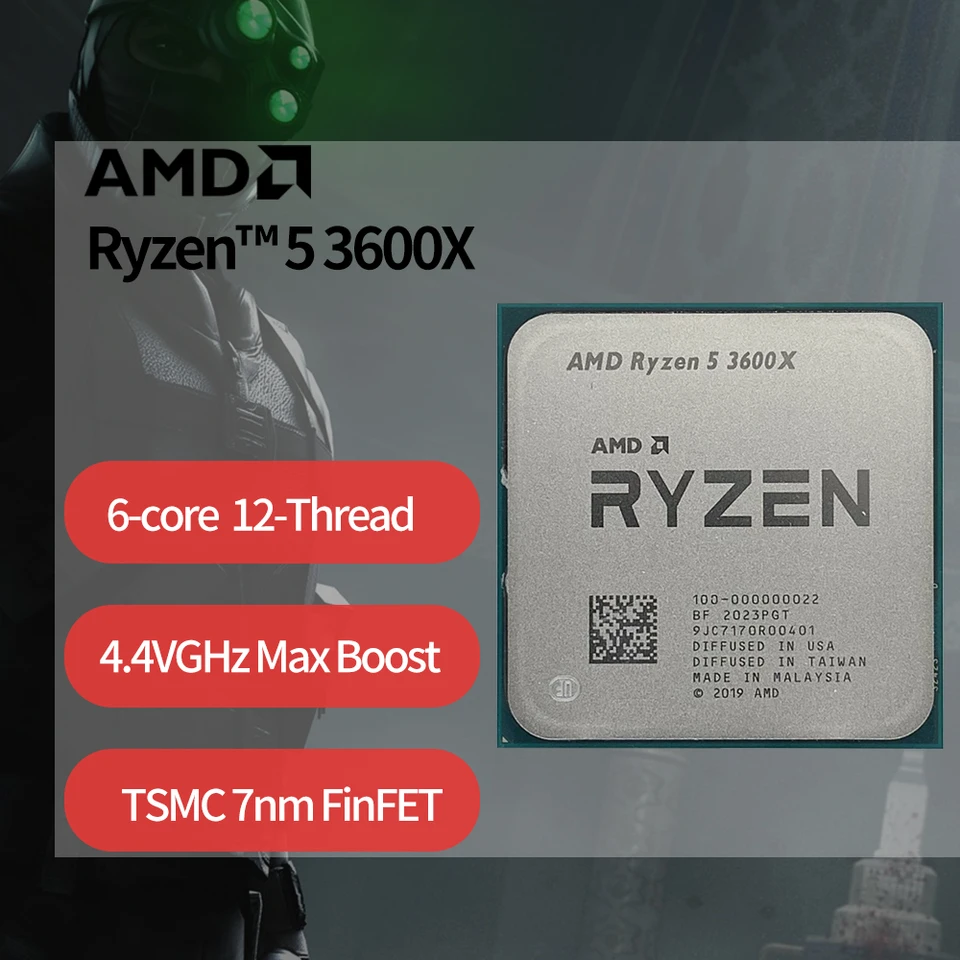 AMD Ryzen6 2600  CPUのみ