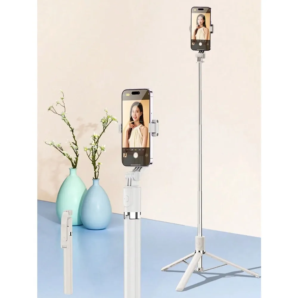 Bastone Selfie Wireless 1700mm, Treppiede per Telefono Estensibile, Monopiede Pieghevole per Smartphone, Riprese Stabili e Bilanciate - Image 2