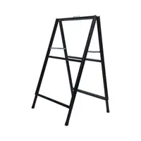 A Frame Sign Holder, 24 x 36 Inches Folding Sign Holder, Outdoor Sandwich Boards Holder, Double-sided Sidewalk Sign Stand 1