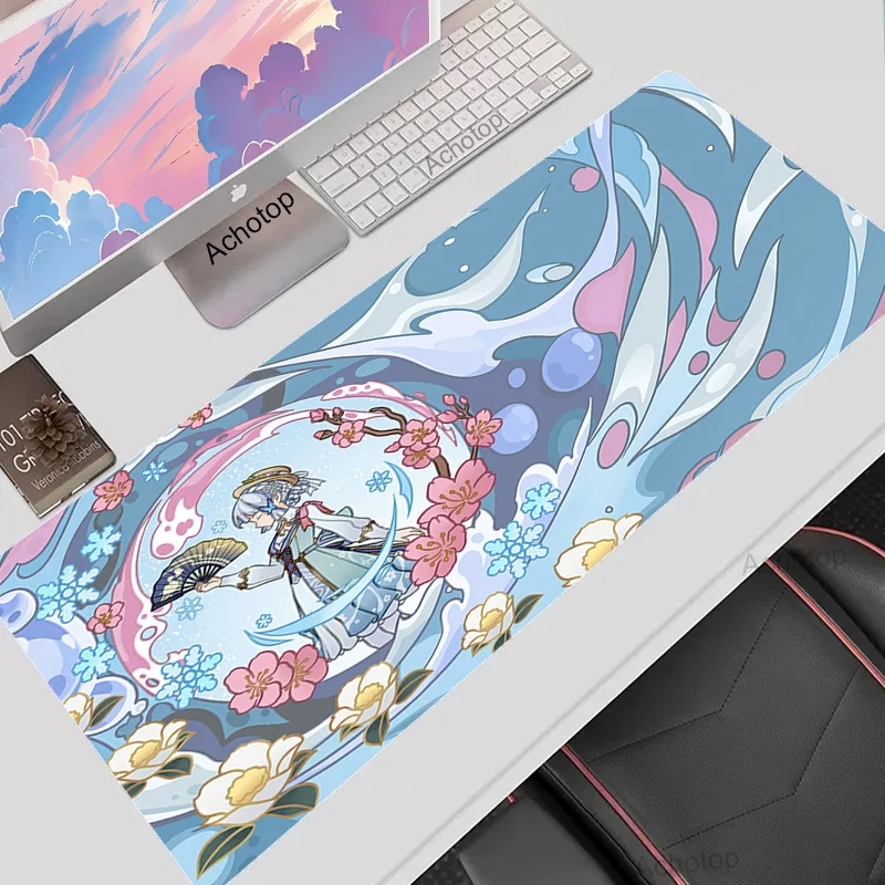 

Genshin Impact Mouse Pad Yae MikoGamer Mousepads Gaming Mousepad Keyboard Mat Large Mouse Pads Big Computer Desk Mats Anime Pads