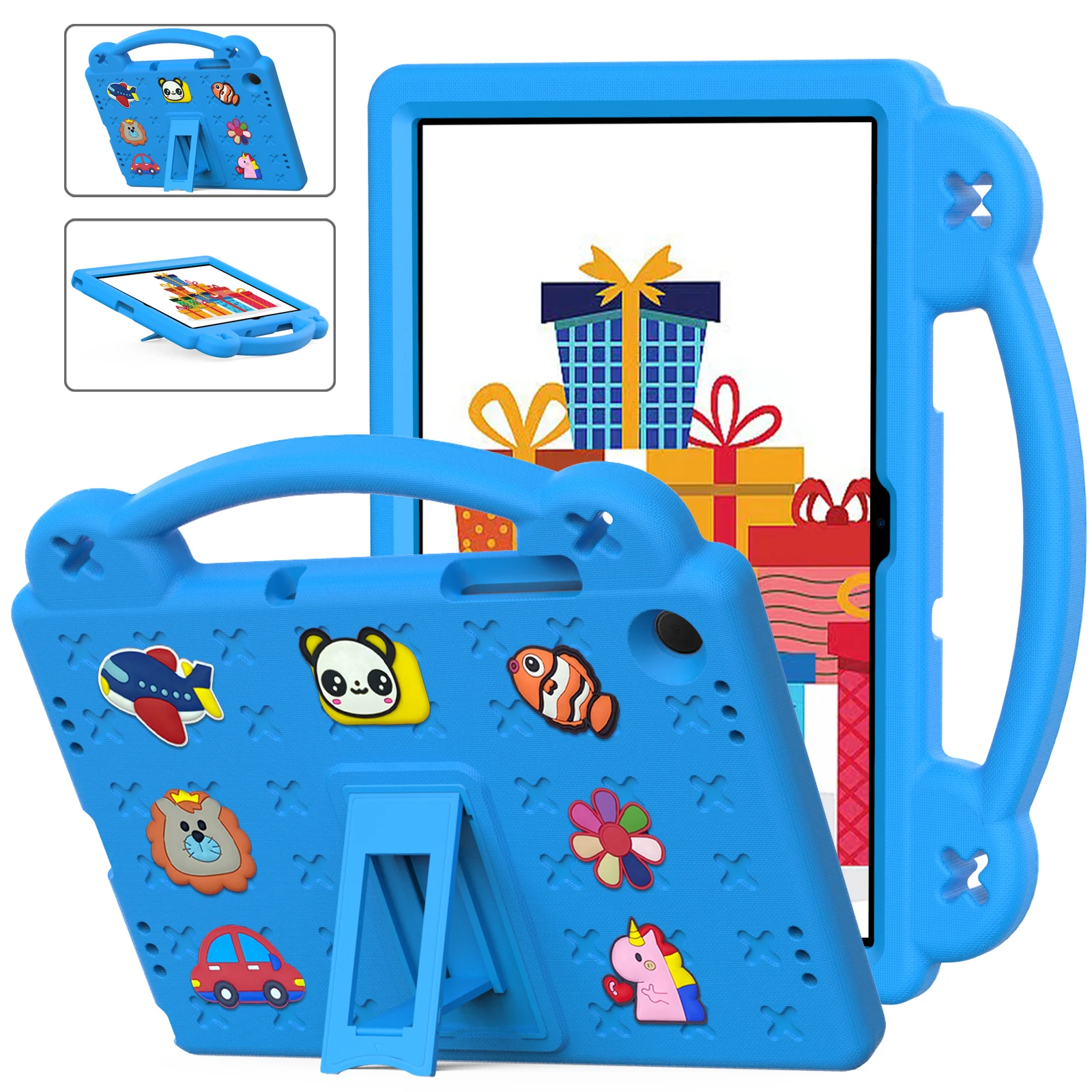 EVA Kids Protective Tablet Stand Case