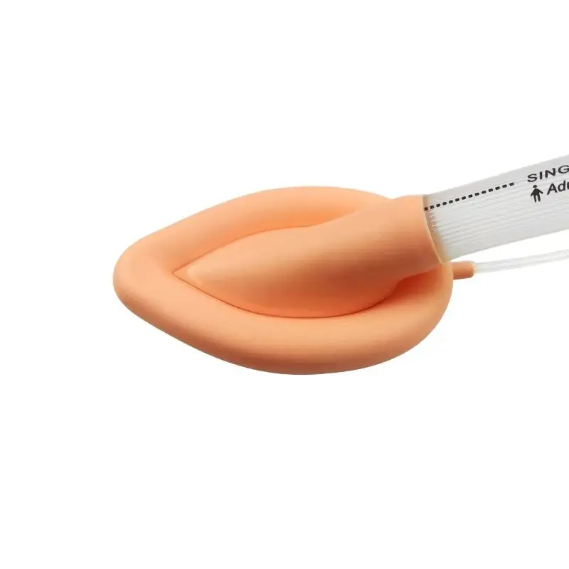 Medical Silicone Laryngeal Mask Airway Reusable Anesthesia Breathing