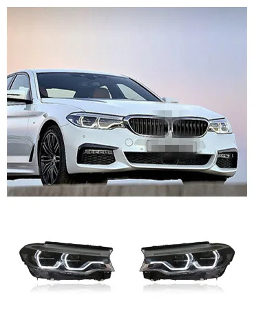 

For BMW 5 series G38G30 2018-2020 headlight assembly with high matching LED spoon daytime running lights follow-up steering