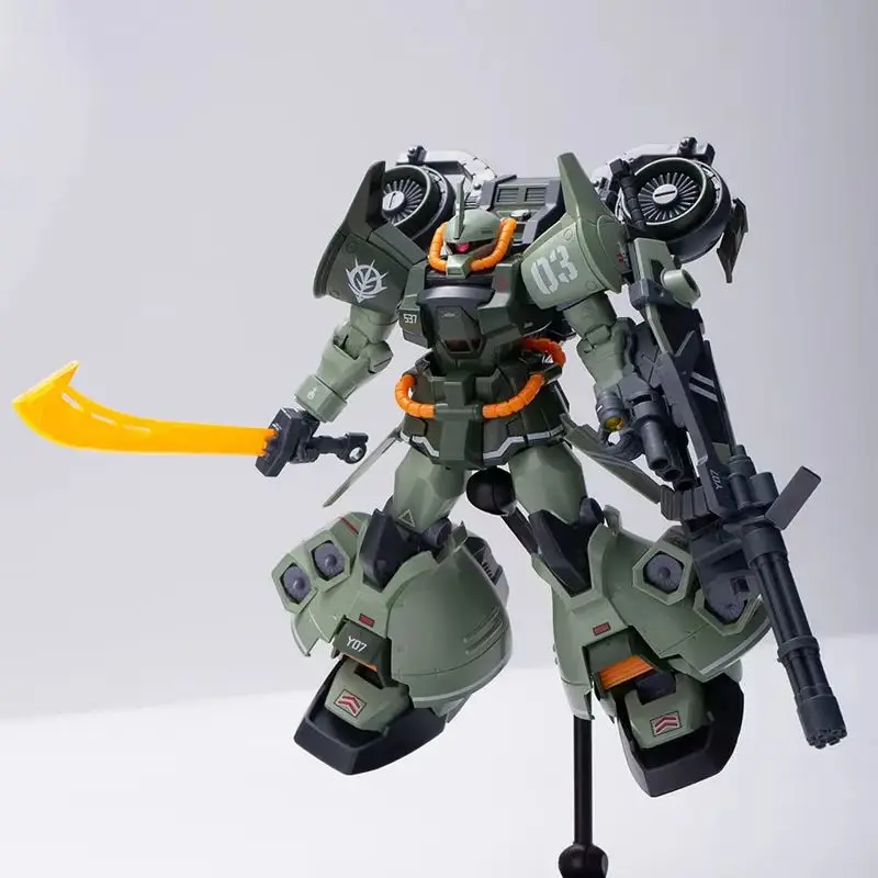 Yinli Model Gouf Flight Type Lh001 Hg 1/144 Leader Jungle Combat