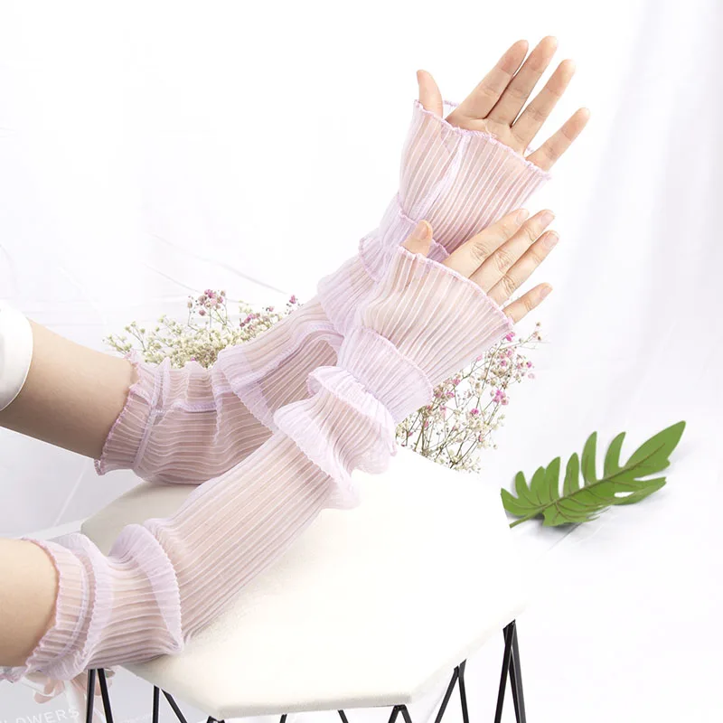 Рисунок 5 - Перчатки женские кружевные Длинные без пальцев