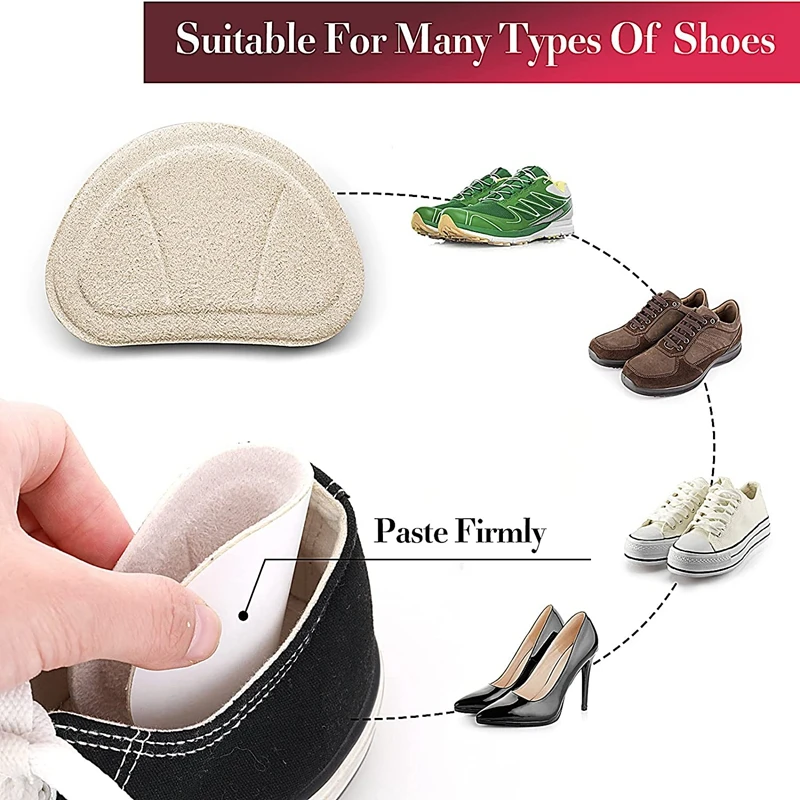 1 Pair Heel Protector Pads Shoe Insoles Accessories Unisex