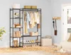 Wardrobe Closet, Portable Clothing Rack for Hanging Clothes, Free Standing Closet Organizers and Storage System with 4 Tiers She 5