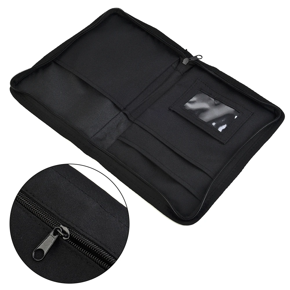 Car Glove Boxes Storage Organizer Document Storager 600D Oxford Cloth Black Portable Folder Manual Storage Bags car storage bag,car interior organizer