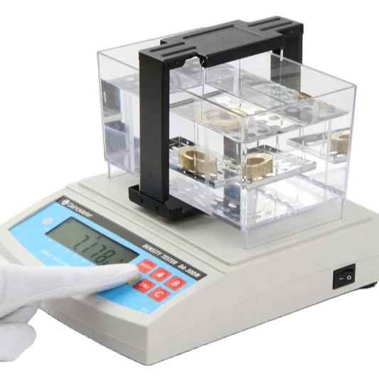 DahoMeter Manufacturer Price Solid Densimeter Plastic Magnetic Alloy Solid Granules Density Tester DA-600M