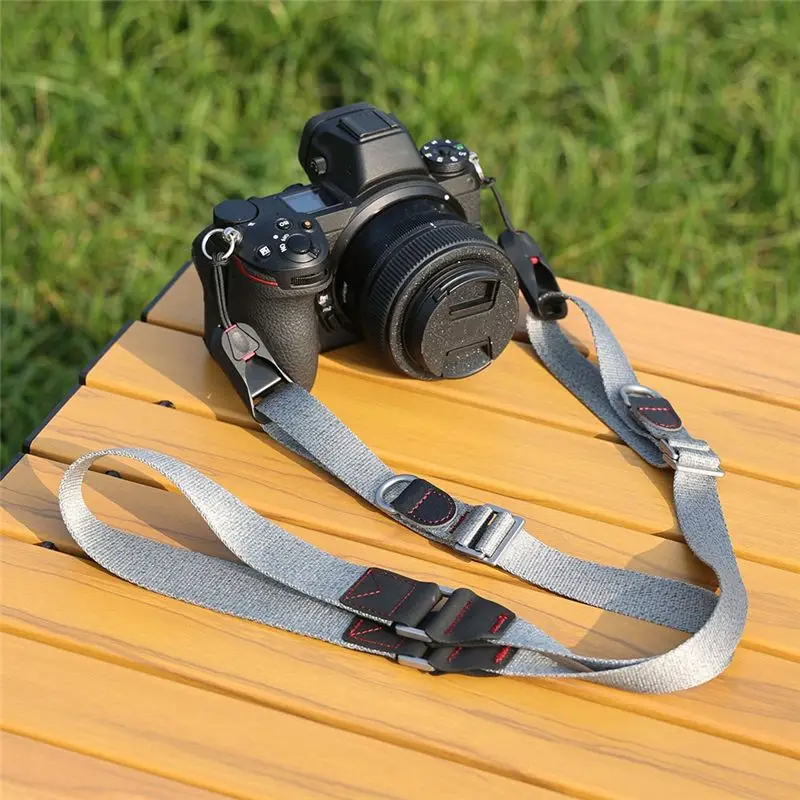 백패커 Z29 SLR 카메라용 ABZZ-숄더 스트랩 다기능 퀵 릴리스 조절 가능 전문 디지털 스트랩