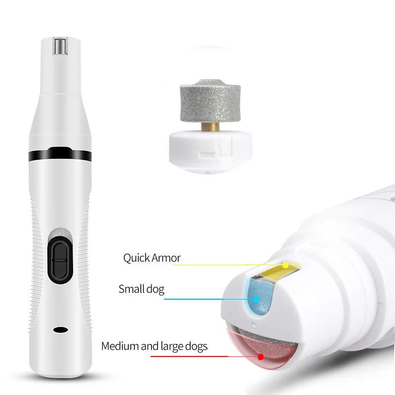 Clipper Pet 3 IN 1 Cordlress Pet Grooming Trimmer Dog Hair Trimmer Paw Nail Grinder Foot Toe Hair Cutting Machine Cutter Cat pet clipper dog hair trimmer pet hair trimmer dog clipper pet nail grinder