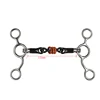 105mm/115mm/127mm/135mm/145mm Stainless Steel Horse Mouth Ring Jointed Bit Equestrian Snaffle Tool Stainless Steel Curb Bit 2