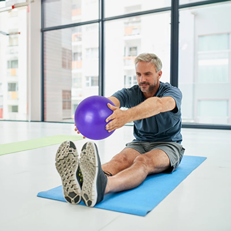 Kit Pilates Essentiel Portable - Anneau Tonifiant, Bandes Résistance, Ballon Souple, Chaussettes Grip - 5 Accessoires
