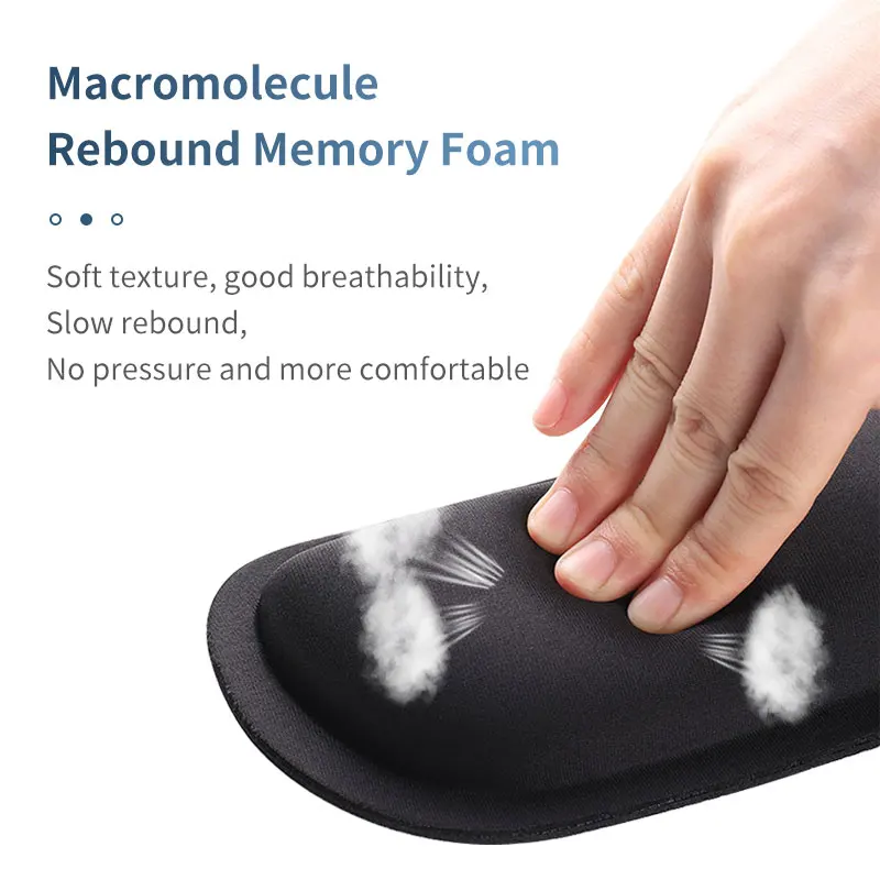 Keyboard Wristband Mouse Pad For PC Laptop