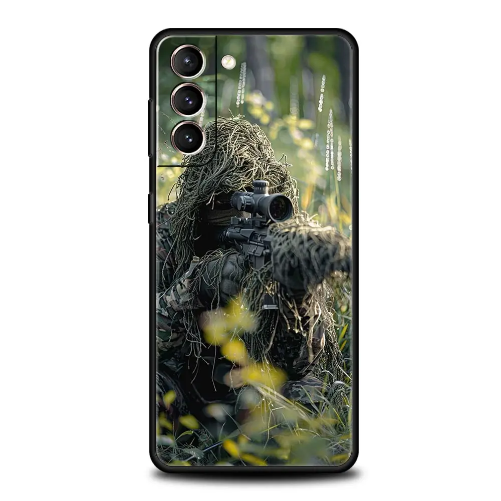 Military Army Special Forces Soft TPU Phone Case