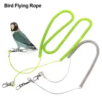 Pet Bird Parrot Flying Rope Cockatiels Starling Bird Pet Leash Kit – Anti-bite Outdoor Flying Traction Straps