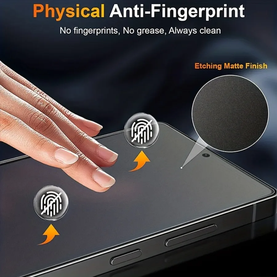 2-Pack Matte Ceramic Privacy Screen Protector, Anti-Spy Film