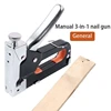 4 in 1 Nailing Machine Durable Portable Comfortable Universal Door Nail T Nail U Nail Straight Nail Manual Nail Gun 1PC 1