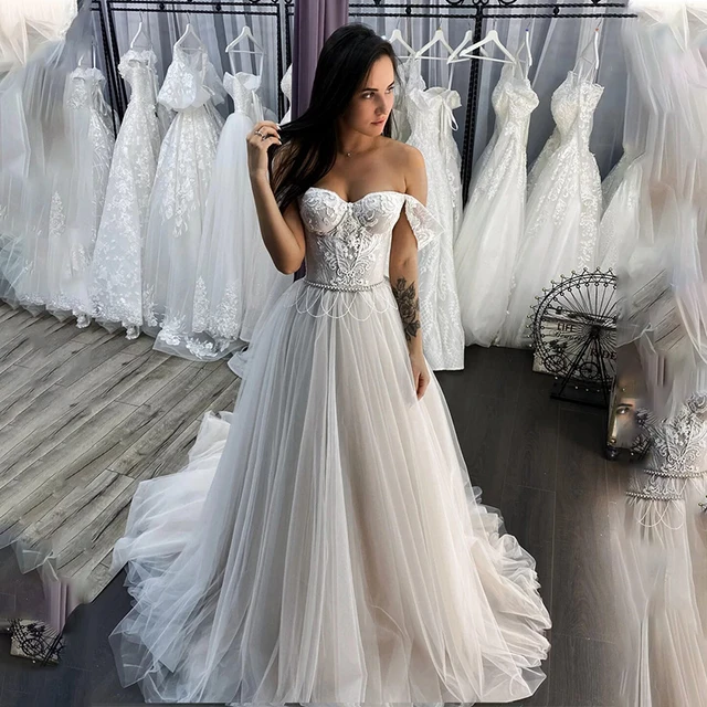 Elegante Uma Linha Princesa Vestidos De Casamento 2022 Querida Sem Mangas Vestido  De Noiva Rendas Apliques Vestido De Noiva Vestidos De Novia - Vestidos De  Casamento - AliExpress