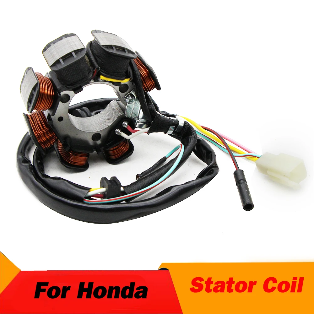 

Motorcycle Generator Magneto Stator Coil For Honda 31120-KL4-771 31120-KL4-772 31120-KR6-004 31120-KR6-415 XL250R A XL250R AC