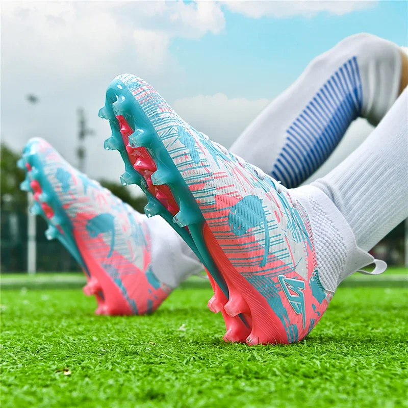 Football Shoes Men Soccer Shoes Society Casual Professional Sneaker Original Field Football Shoes Grass Training Kids Resistant Football Boots