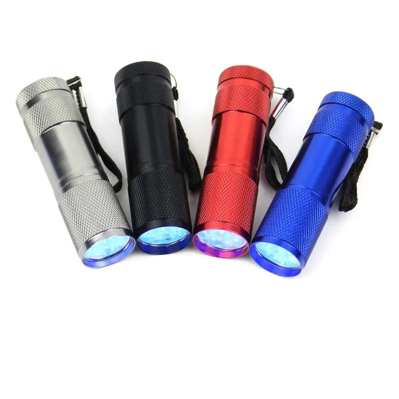 9W UV 레진 경화 램프 라이트 LED 395nm UV 손전등 에폭시 UV 레진 경화 접착제 글루 쥬얼리 장비 도구