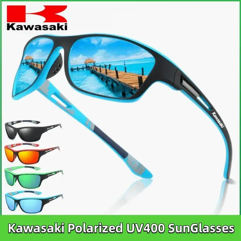 Fishing Sunglasses Kawasaki men's and women's fashion glasses outdoor sports riding driving fishing sunglasses summer UV protection