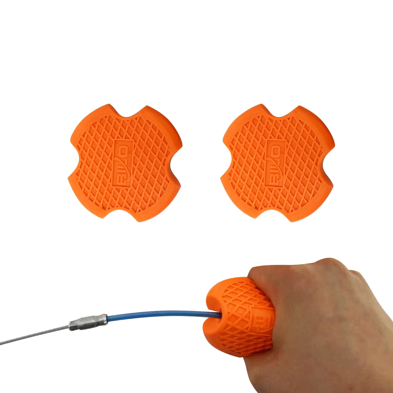 Cable Puller 3pcs Apply to 3-6mm Wire Puller Fish Tape Cable Rod Push Pull Non-slip Effortless Auxiliary Pull Tool