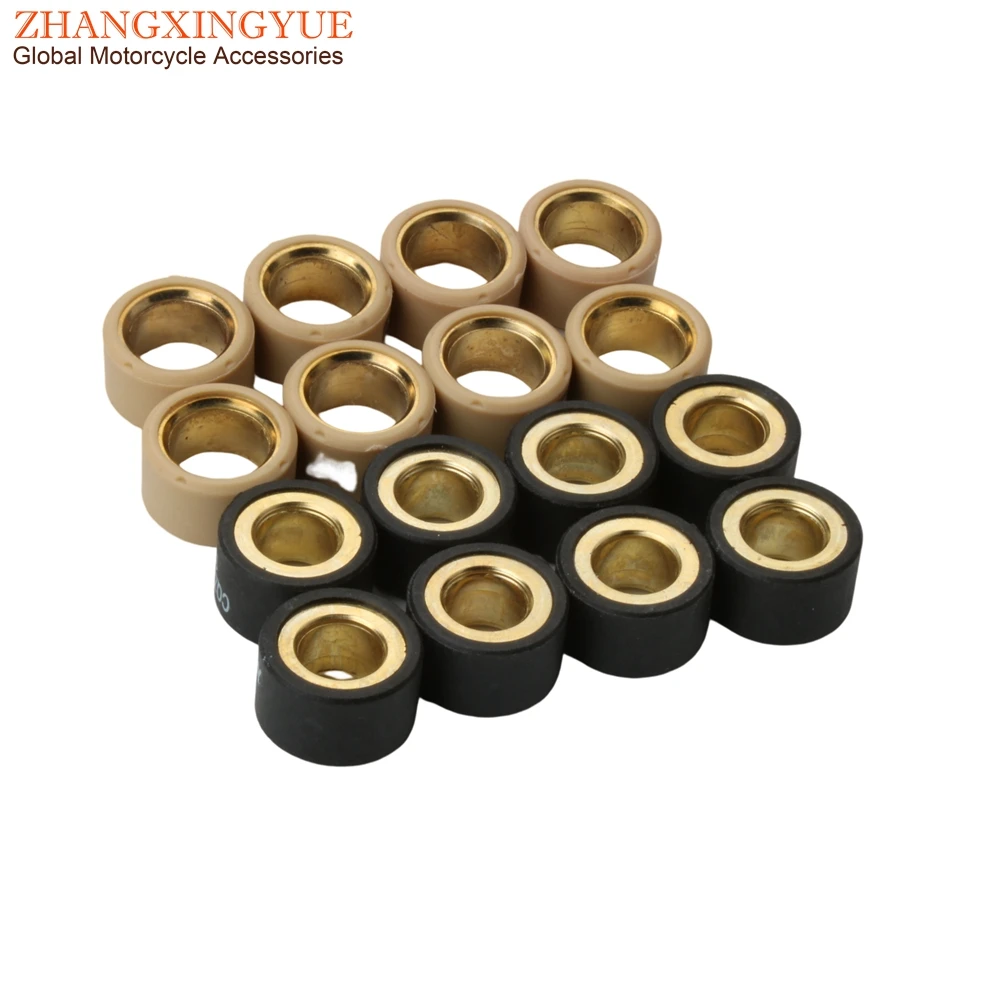 8PC Racing YP250 Performance Variator Roller 9g 13g 14g Weights 20x12mm Yamaha 250 Yp Majesty X-City X-Max 250cc motorcycle variator roller weights