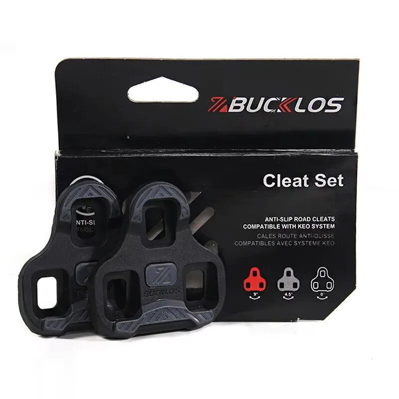 BUCKLOS Bike Pedal Cleats for LOOK KEO Degree Floating