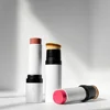 5-Color Private Label Blush Cream Stick Custom Bulk Blusher Foundation 2-in-1 Waterproof Powder Strip with Brush Head Makeup 1