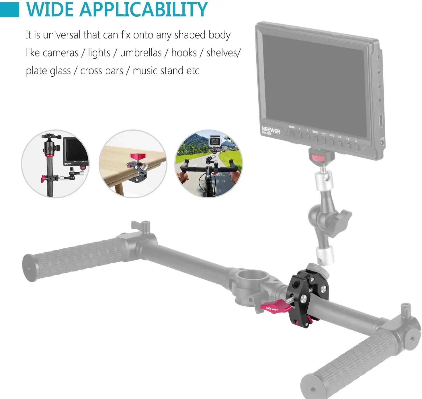 Support Bras Magique pour GoPro Accessoires Caméra Action