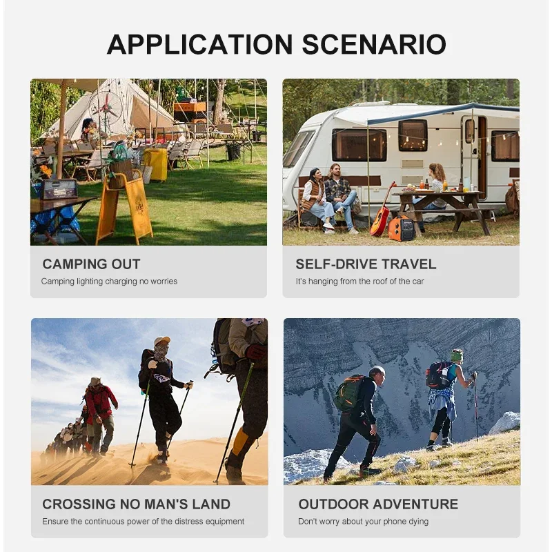 High Quality Solar Panel 18W-28W High-power Waterproof Outdoor Foldable Battery Mobile Phone Portable Travel Charger