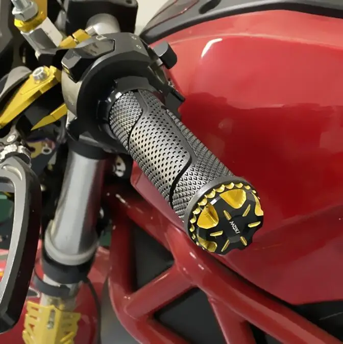

22mm Motorcycle Modification Universal Handlebar Rubber Throttle Handlebar Grip Set