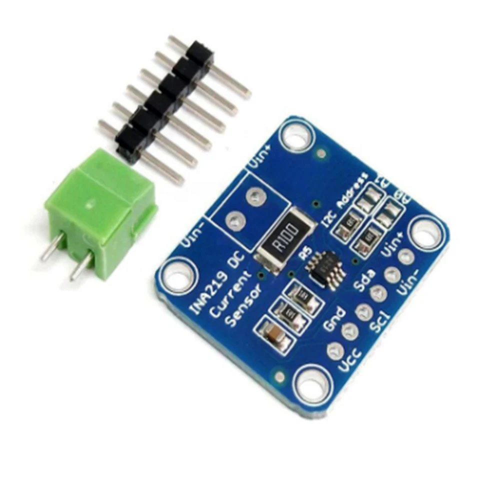 

1PCS SOT23 INA219 Bi-directional DC Current Power Supply Sensor Breakout Module DIY 3V-5V IIC I2C Power Monitoring Sensor Module