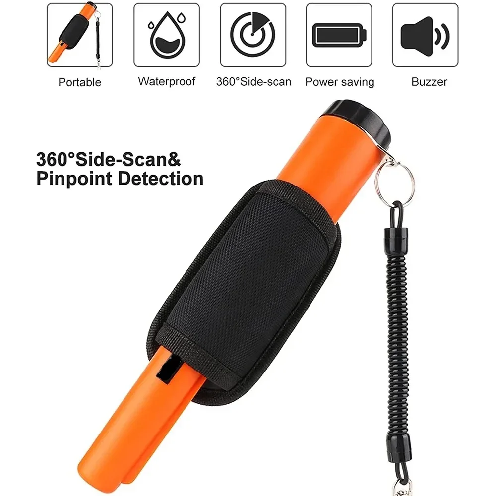 Professional Metal Detector pointer pinpoint Waterproof Handheld Metal Detector for Metal Coin Gold 3
