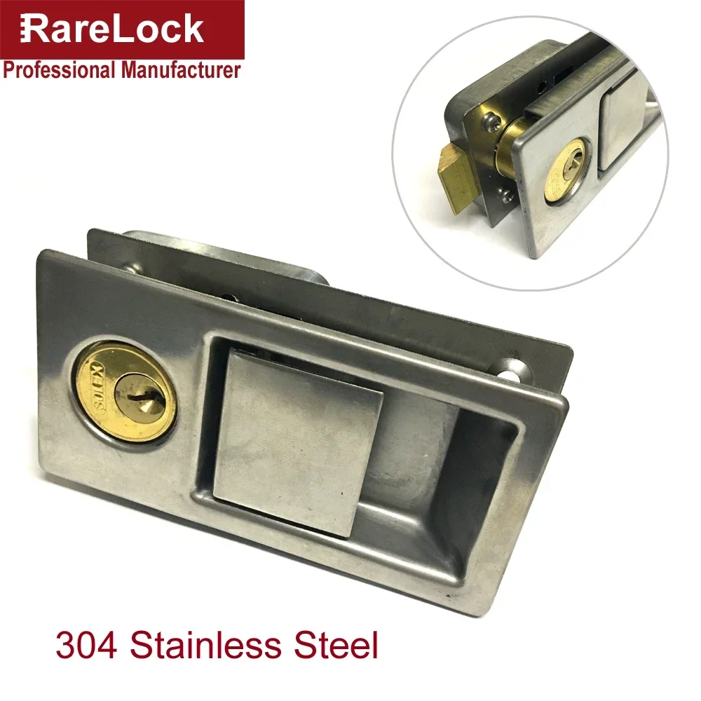 304 Stainless cabinet door lock for Outdoor Boat Yacht Storage-box Women Wardrobe Jewelry Box Motor Cabinet DIY Rarelock MS528 i