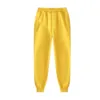 Orange Sweatpants For Men And Women Autumn And Winter Leisure Solid Color Trousers Fashion Daily Jogging Pants Sportwear 3