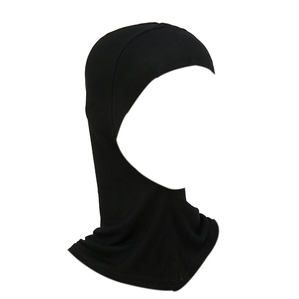 Muslim headwear head scarf hijab headscarf hijab hats female head wraps prayer hats unisex turban hat prayer cap Underscarf Inner Cap Bone Bonnet Hijab Turban Modal Stretch Full Cover Neck Muslim Women Ninja Hat Headscarf Wrap Islamic Amira